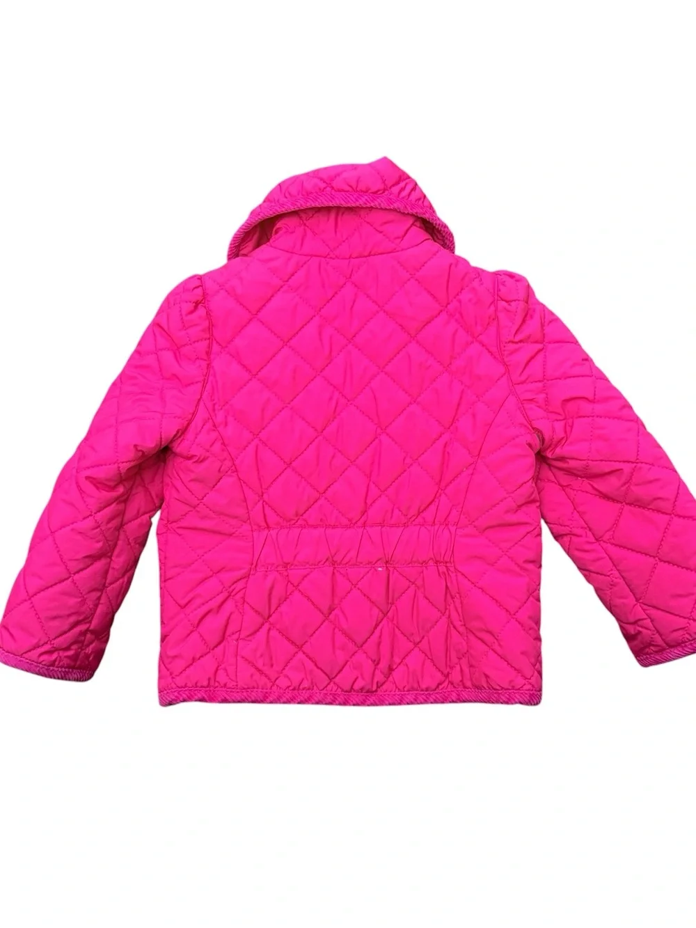 POLO Ralph Lauren Toddler Girls Pink Quilted Coat Jacket Sz 2T